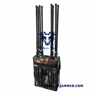 Wholesale Cell Phone Backpack Jammer 6 Bands 80W High Power Easy Operation Long Life Cycles from china suppliers