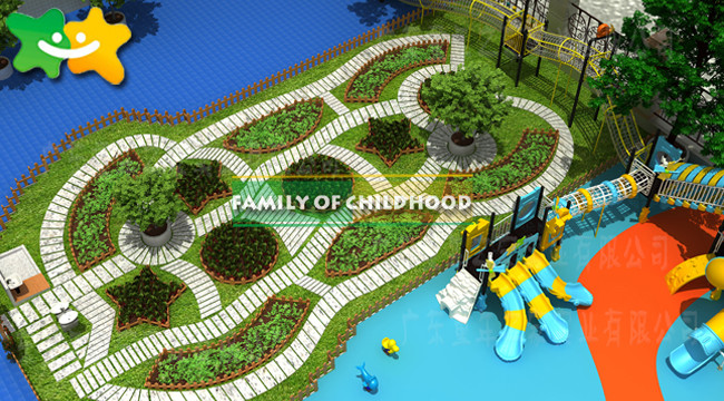 Cool Commercial Playground Sets High Safety Bright Colors Small Age Kids With Slide