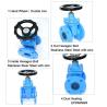 Buy cheap Din Pn10 Pn16 Ductile Cast Iron Ggg50 Hand Wheel Resilient Seated Flanged Water from wholesalers
