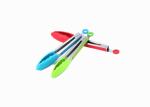 Durable Silicone Cooking Tongs Logo Customized Kitchen Food Tongs 7 Inch Size