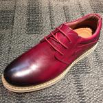 OEM Mens Leather Casual Shoes , Classic Men Oxford Shoes For Four Seasons