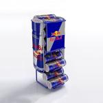 Countertop Metal Display Rack Beverage Can Holder Beverage Dispenser For