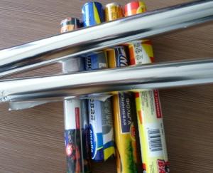 Wholesale 10 - 24 Micron Thickness Kitchen Aluminium Foil , Strong Aluminium Foil For Restaurant from china suppliers