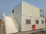 Steel Construction Prefabricated Container House Galvanized Fireproof