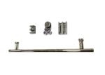 Full Sets Hardware Shower Aluminum Frame , Aluminium Shower Doors