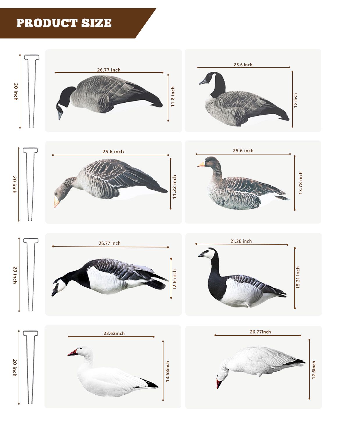 Floating Realistic Motorized Duck Hunting Decoy With EVA Plastic Material 350g Weight
