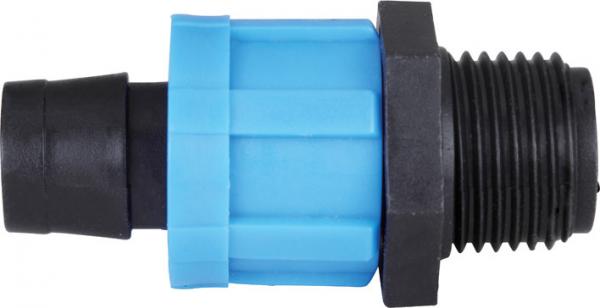 Quality Reusable Drip Tape Fittings Plastic Irrigation Pipe Fittings Dn1216 20 25m for sale