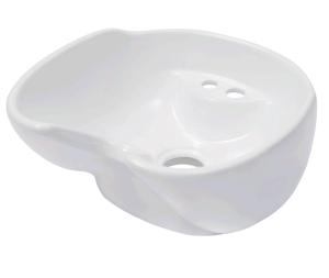 Wholesale Professional Salon Equipment Parts / Ceramic Salon Shampoo Sink White Color from china suppliers