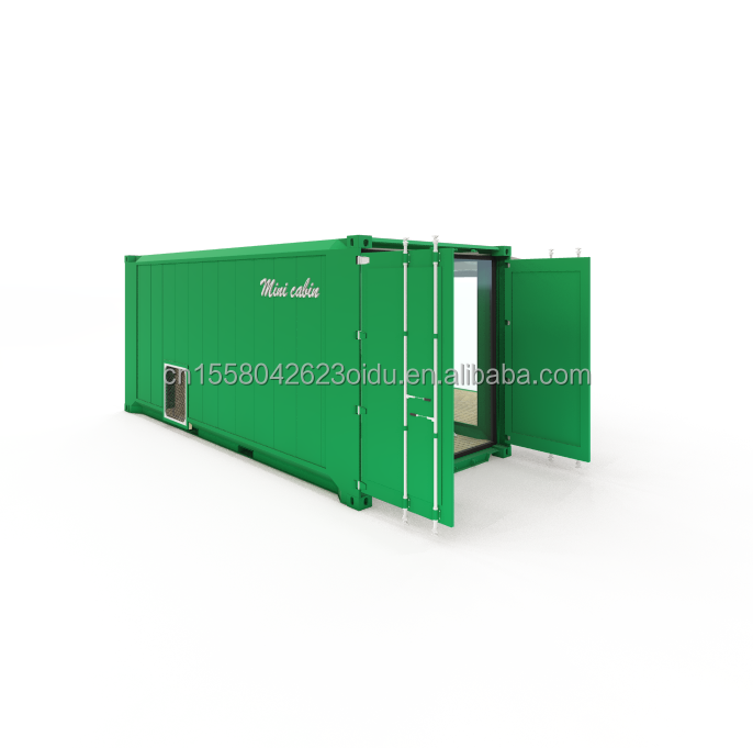 Customized Color Steel Frame Prefabricated Mobile Clothing Store with Galvanized Steel Bending