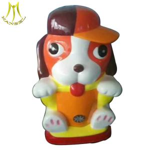 Wholesale Hansel fiber glass car type coin operated kiddie ride outdoor game ride from china suppliers