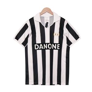 Wholesale Juventus 1992-1994 classic home football jersey replica team customization from china suppliers