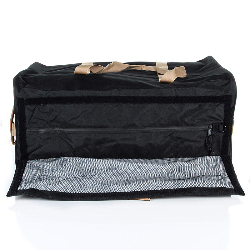 Large Capacity Polyester Smell Proof Duffle Bag Shoulder Strap Detachable