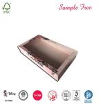 Gloden Paper Emboss Custom Chocolate Gift Boxes, Chocolate Bar Packaging