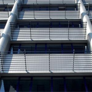 Wholesale Fixed Canopy 85mm Aluminum Sun Louver 85R C Shaped Aluminum from china suppliers