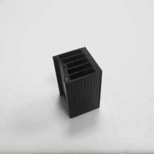 Wholesale Light Black Aluminum Profile Heat Sink With Anodizing Surface Treatment from china suppliers