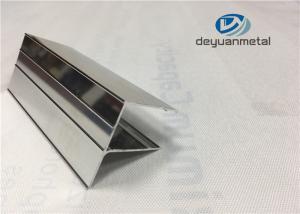 Wholesale 6463-T5 Bright Extruded Aluminium Profiles , Shower Room Aluminium Shower Trim from china suppliers