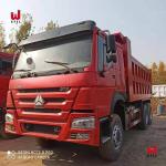 10 Wheel Dump Truck HW76 Howo Tipper Truck 30 Ton Tri Axle Dumper Truck