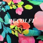 Activewear Polyester Knit Fabric , Surfing Suits Quilted Knit Fabric