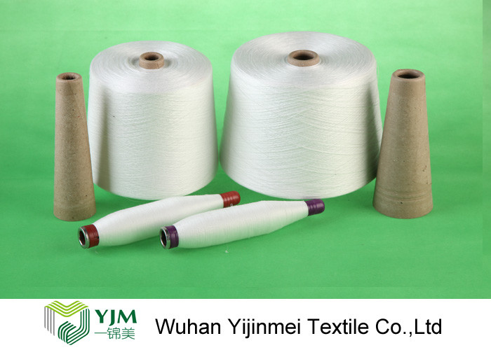 Low Shrinkage Bright 100% Ring Spun Polyester Yarn For Clothes Sewing