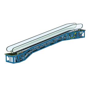 Wholesale 0 12 Degree Moving Walk Escalator Single Arrangement Safety Outdoor Escalator For Home from china suppliers