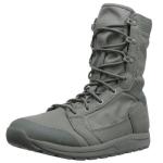 Mens Tachyon 8" Military Boots Soft Black Cow Leather Slip - Resistant Outsole