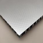 Office Building Aluminum Honeycomb Boards PVDF Coating 1300x2450mm