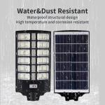 ABS Integrated Solar Street Light 480W Solar Powered Street Light With Motion
