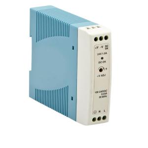 Wholesale Single output DIN rail power supply 24W 24V 1A MDR-20-24 from china suppliers