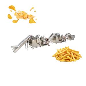 Wholesale Full Automatic Potato Frozen French Fries Making Machine 500kg/h from china suppliers