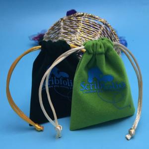 Wholesale Drawstring Velvet Pouch Reusable Custom Jewelry Packaging Bag from china suppliers