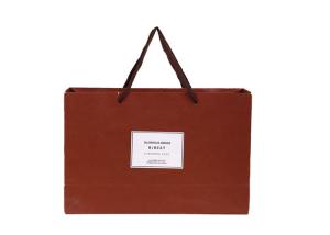 Wholesale Customized Size Paper Shopping Bags Medium Soft Hardness Brown Color from china suppliers