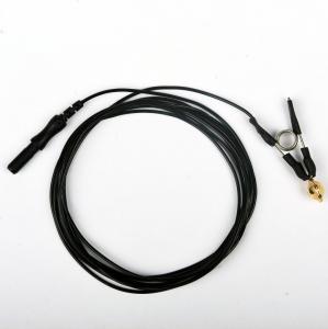 Wholesale EMG Ear Clip Electrode Gold Coated 1500 Mm Lead Wire 1.5mm DIN from china suppliers