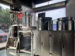 SUS304 SUS316 Vacuum Mixer Homogenizer , Leakproof Cosmetic Manufacturing