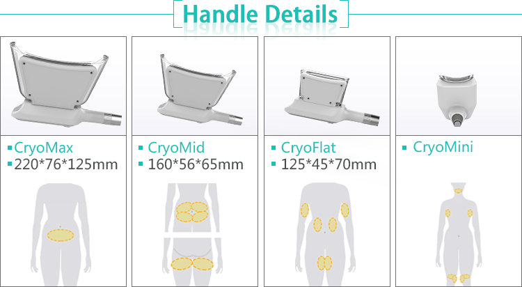 Auto heat 4 heads simultaneous working max -15 celsius smart cool lipolysis cryolipolysis machine