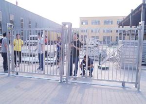 Wholesale H2.5m Powder Coated Sliding Door Garden Metal Fencing from china suppliers