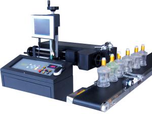Wholesale Bottle Glass Engraving Machine , High Stability Glass Laser Printing Machine from china suppliers