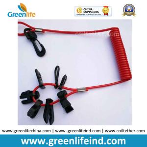 Wholesale 7key Universal Emergency Spiral Cord in Red Color Black Accessories from china suppliers
