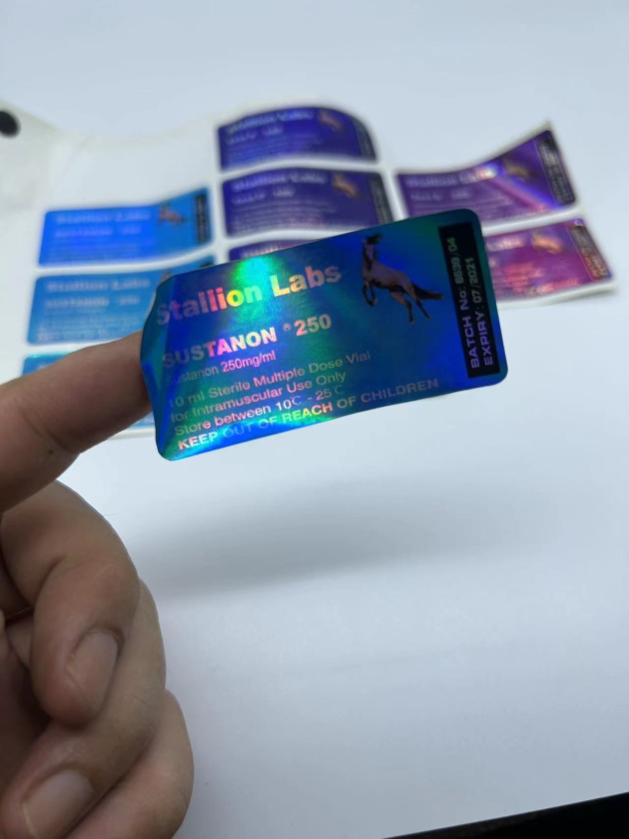 Discuss Quantity Labels and Boxes with 2.5 Inch Printable Area