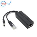 10/100M 48V to 12V Isolated PoE Splitter Active IEEE802.3af/at for CCTV IP/APs