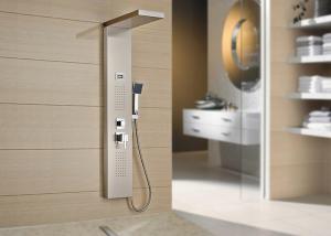 Wholesale Single Handle 3 Way Bathroom Shower Panels Rose Gold Surface Treatment ROVATE from china suppliers
