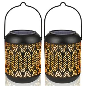 Wholesale Peacock Feather 600mAh 0.06W LED Solar Hanging Lights from china suppliers