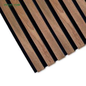 Wholesale High Density Wood Acoustic Wall Panels 2400*600mm For Wall And Ceiling Deco from china suppliers