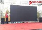 Outdoor Waterproof Slim P10 Rental LED Display Screen With 640X640mm Cabinet