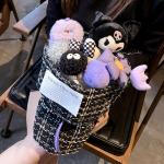 Halloween Gift Doll Bouquet Kuromi Finished Plush Doll Pumpkin Head Cartoon