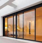 North American Market Sliding Doors With Thermal Break And Stainless Steel