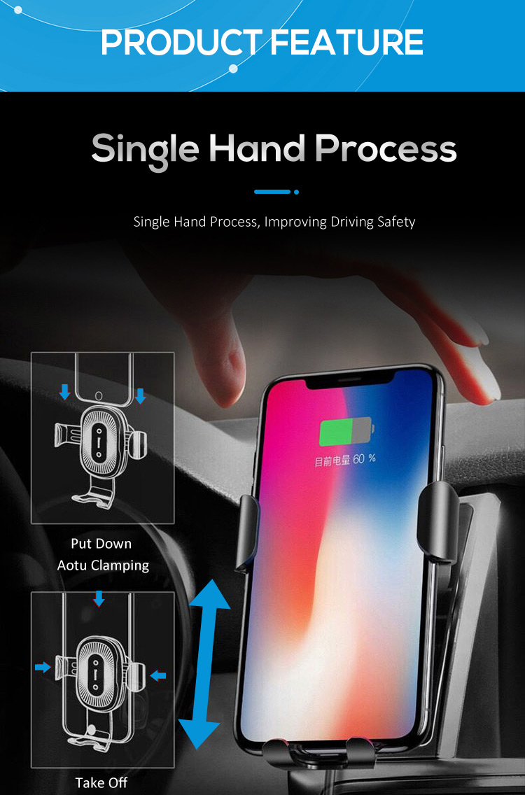 7.5W QI Wireless Car Charger