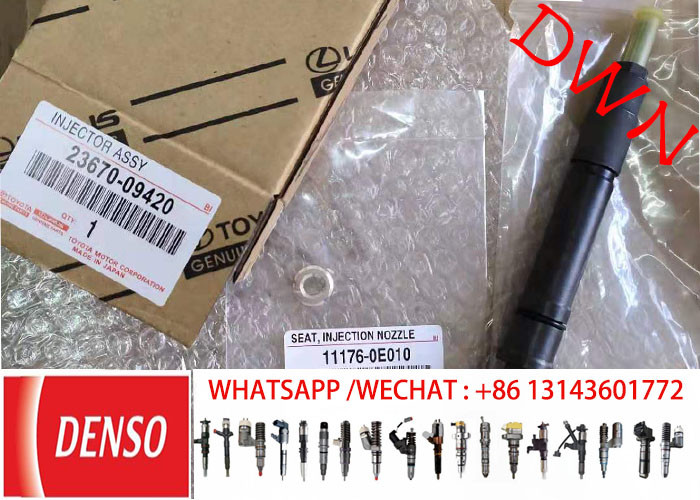 23670-0E010 95700-0550 23670-0E020 DENSO Fuel Injectors For Toyota 1GD-FTV HILUX 236700E010 23670-09420