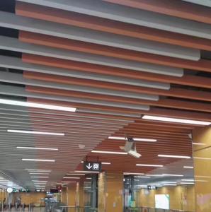 Wholesale Aluminum Suspended Baffle Ceiling Tile Acoustic Ceiling Panels Fire Proof from china suppliers