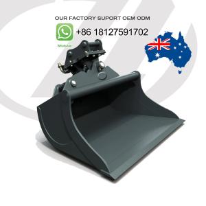 Wholesale Construction Machinery Parts Tilting Bucket Tilt Bucket Mini Excavator Hydraulic For Bobcat Hitachi Excavator from china suppliers