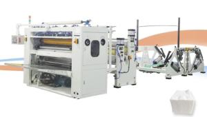Wholesale Facial Tissue Folding Machine V Folded High Speed 1000 Sheet / Min / Lane from china suppliers
